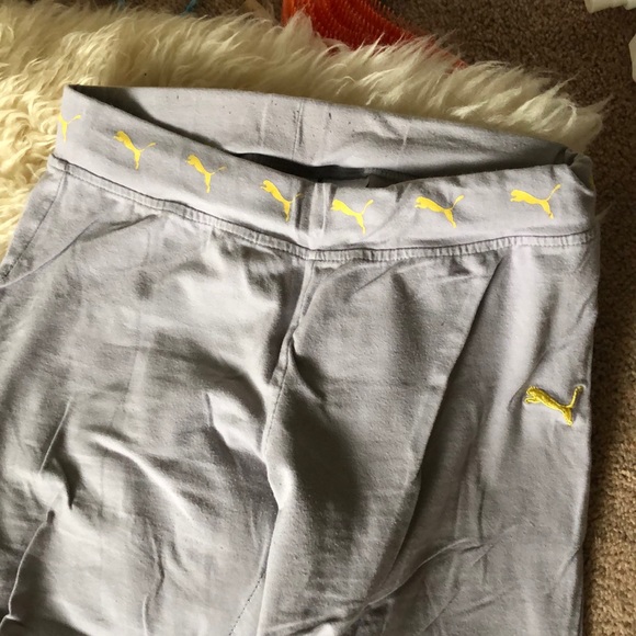 Puma gray yoga pants SUPER SOFT - Picture 5 of 7